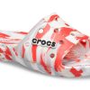 Papuci Crocs Classic Clog Marble Beach Unisex Roșu Alb „Red White” 206879-884 Papuci Crocs Classic Clog Marble Beach Unisex Roșu Alb „Red White” 206879-884