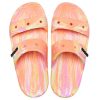 Papuci Crocs Classic Clog Marble Beach unisex, roșu, multicolor, „Roșu” 207701-83F