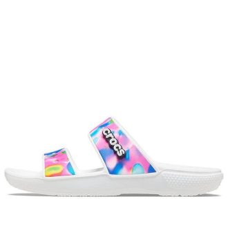 Papuci Crocs Classic Colorful Unisex White Pink „White Pink” 207771-102