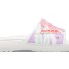 Papuci Crocs Classic Tie Dye cu model multicolor 206520-6SN