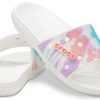 Papuci Crocs Classic Tie Dye cu model multicolor 206520-6SN