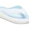 Papuci Crocs LiteRide Beach Cosy, eleganti, unisex, albastru deschis 205182-4KA