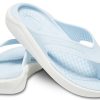Papuci Crocs LiteRide Beach Cosy, eleganti, unisex, albastru deschis 205182-4KA