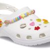 Papuci Crocs (WMNS) Classic Clog pentru sport în aer liber, alb 206983-94S Papuci Crocs (WMNS) Classic Clog pentru sport în aer liber, alb 206983-94S