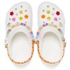 Papuci Crocs (WMNS) Classic Clog pentru sport în aer liber, alb 206983-94S Papuci Crocs (WMNS) Classic Clog pentru sport în aer liber, alb 206983-94S