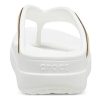 Papuci Crocs (WMNS) cu talpă groasă White Gold „White Gold” 206919-100