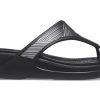 Papuci Crocs (WMNS) Monterey Metallic Elegant Black 206850-001