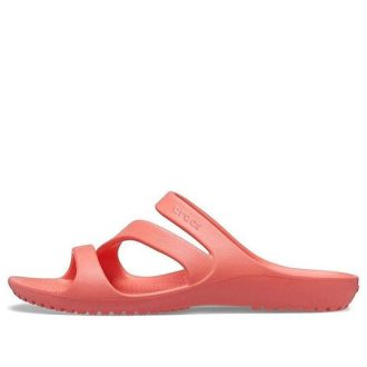 Papuci Crocs (WMNS) Orange Red 206756-6SL