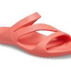 Papuci Crocs (WMNS) Orange Red 206756-6SL