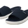 Papuci Crocs (WMNS) Reviva, ușori, confortabili, plati, casual, albastru adânc 205474-462 Papuci Crocs (WMNS) Reviva, ușori, confortabili, plati, casual, albastru adânc 205474-462