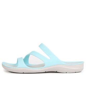 Papuci Crocs (WMNS) Swiftwater Sports „Blue White” 203998-4CV