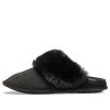 Papuci din blană Crocs (WMNS) „Negru” 205394-001