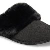Papuci din blană Crocs (WMNS) „Negru” 205394-001