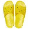 Papuci sport anti-alunecare Crocs Cozy, unisex, galben 206121-7C1