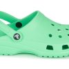 Papuci sport Crocs Classic Outdoor cu toc plat, verde 10001-3U3
