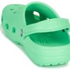 Papuci sport Crocs Classic Outdoor cu toc plat, verde 10001-3U3