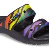 Papuci sport Crocs Classic rezistenți la uzură, antiderapante, unisex, negru 207346-0C4 Papuci sport Crocs Classic rezistenți la uzură, antiderapante, unisex, negru 207346-0C4