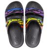 Papuci sport Crocs Classic rezistenți la uzură, antiderapante, unisex, negru 207346-0C4 Papuci sport Crocs Classic rezistenți la uzură, antiderapante, unisex, negru 207346-0C4