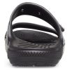 Papuci sport Crocs Daisy, ușori, rezistenți la uzură, unisex, negru, alb 207284-0ZI