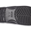 Papuci sport Crocs Daisy, ușori, rezistenți la uzură, unisex, negru, alb 207284-0ZI