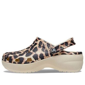 Platformă clasică Crocs (WMNS) „Leopard” 207844-2Y4