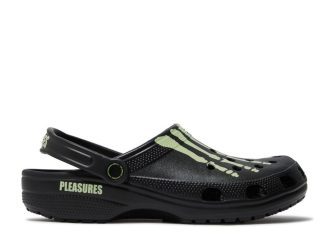 Pleasures x Saboți clasici „Skeleton – Glow in the Dark”
