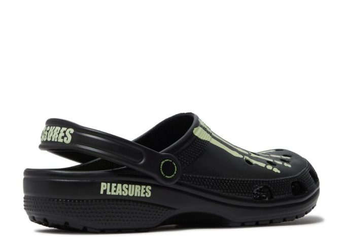 Pleasures x Saboți clasici „Skeleton – Glow in the Dark” Pleasures x Saboți clasici „Skeleton – Glow in the Dark”