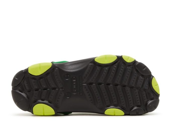 Ron English x All-Terrain Clog „Area 54 – Green Galaxy”