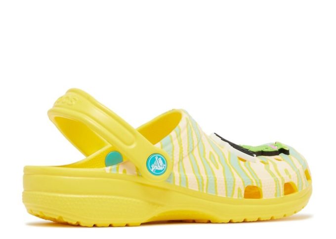 Ron English x Classic Clog Kids „Animale de petrecere – Zebra Lemon” Ron English x Classic Clog Kids „Animale de petrecere – Zebra Lemon”