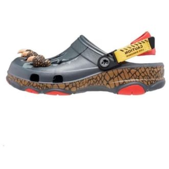 Saboți All-Terrain Crocs x Jurassic World „Atenție, dinozaur viu” 207968-0IE