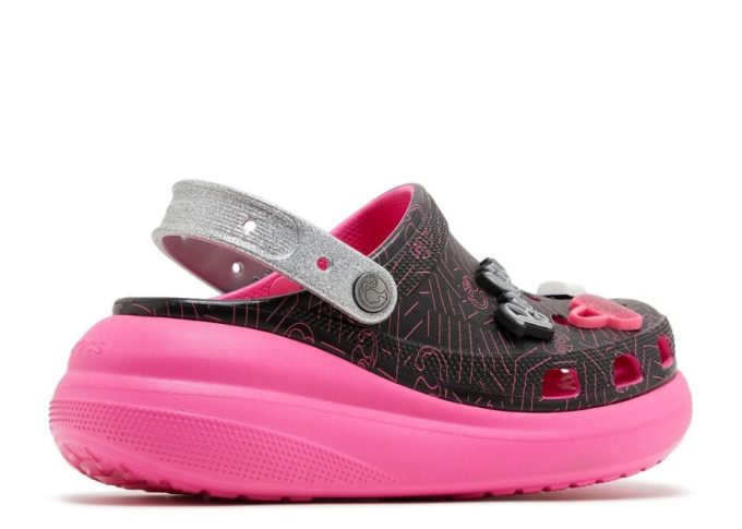 Saboți Barbie x Crush „Black Pink”