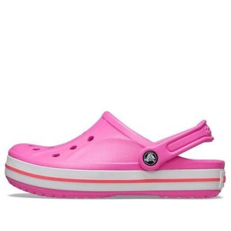 Saboți Crocs Bayaband „Pink White” 207591-6QQ