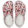 Saboți Crocs Bayaband Printed Classic „Alb Maro Roșu” 205840-1CD