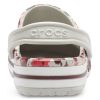 Saboți Crocs Bayaband Printed Classic „Alb Maro Roșu” 205840-1CD