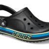 Saboți Crocs Bayaband Sport Band „Negri” 208322-0C4