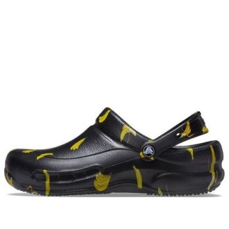 Saboți Crocs Bistro Graphic „Black Yellow” 204044-064