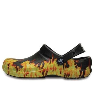 Saboți Crocs Bistro Graphic „Galben Negru” 204044-001