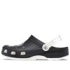 Saboți Crocs Brooklyn Nets Classic „Black White” 208651-103