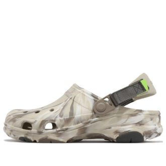 Saboți Crocs Classic All Terrain Marmored „Beige Brown” 207887-2Y3