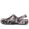 Saboți Crocs Classic Bleach Dye „Black White” 207326-001