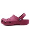 Saboți Crocs Classic „Burgundy” 10001-6D1