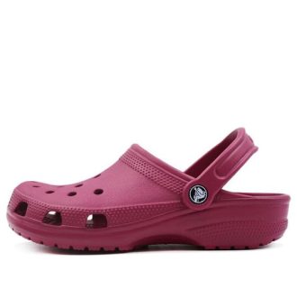 Saboți Crocs Classic „Burgundy” 10001-6D1