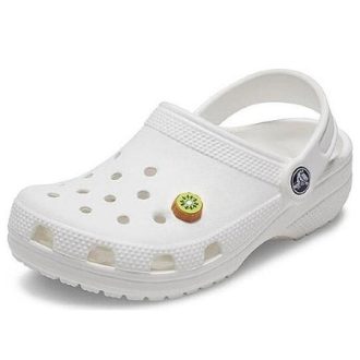 Saboți Crocs Classic Charm Kiwi Slice „albi” 21SF10008477