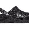 Saboți Crocs Classic Crocskin „Negri” 209093-001