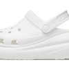 Saboți Crocs Classic Crush „Alb” 207521-100