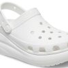 Saboți Crocs Classic Crush „Alb” 207521-100