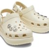 Saboți Crocs Classic Crush Punk „Bone” 208219-2Y2