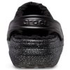 Saboți Crocs Classic cu sclipici „Black Silver” 205842-067