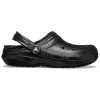 Saboți Crocs Classic cu sclipici „Negri” 205842001