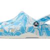 Saboți Crocs Classic Duke Print „Blue White” 210003-4OX